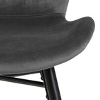Matilda Dining Chair in Dark Grey Set of 2