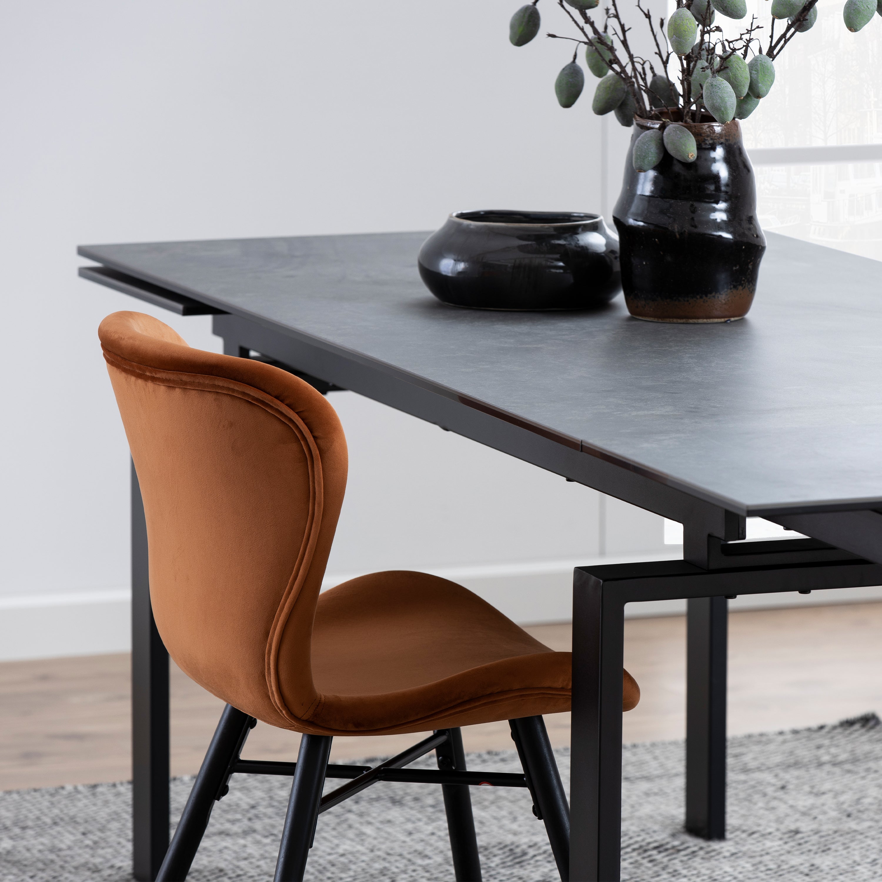 Matilda Dining Chair in Copper Set of 2