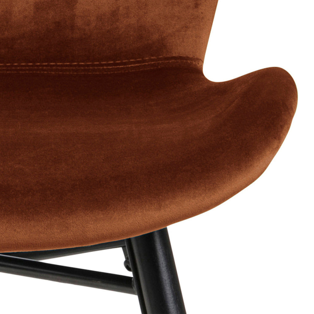 Matilda Dining Chair in Copper Set of 2