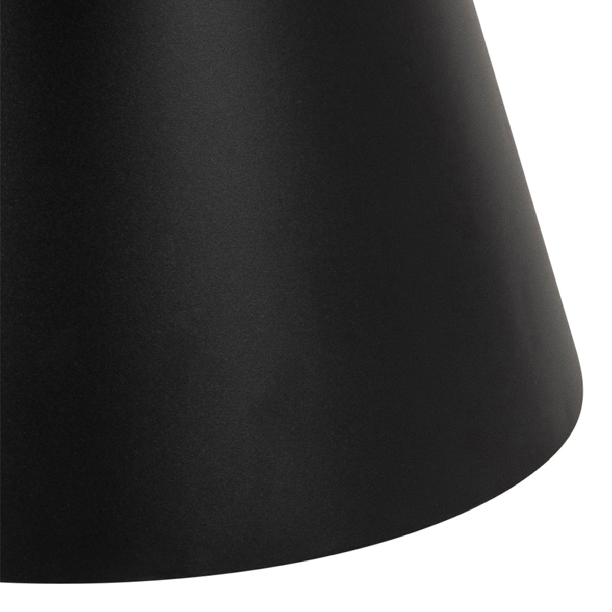 Sullivan Low Round Ceramic Coffee Table in Black 85.7x40cm