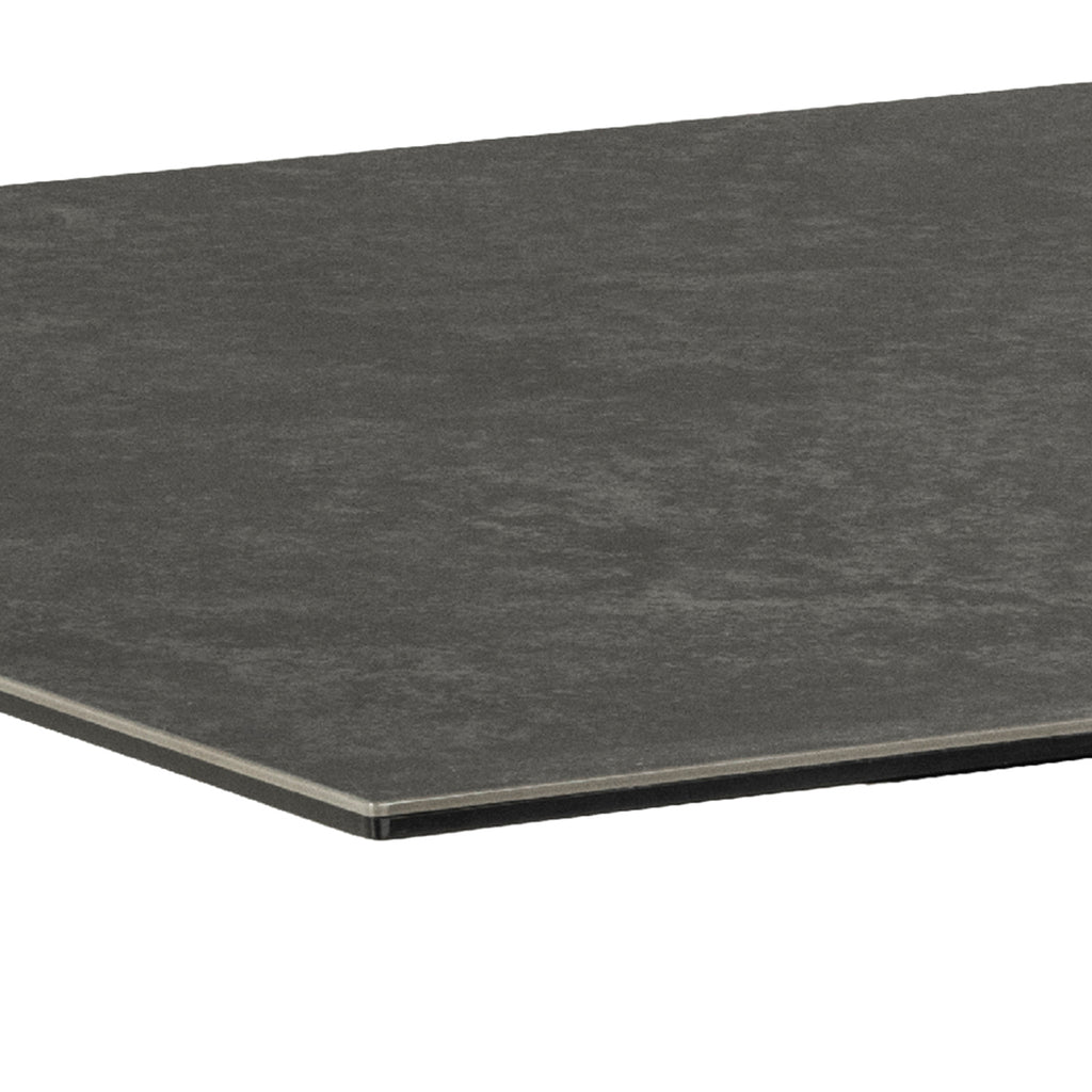Harlow Dining Table with Ceramic Black Top 200cm