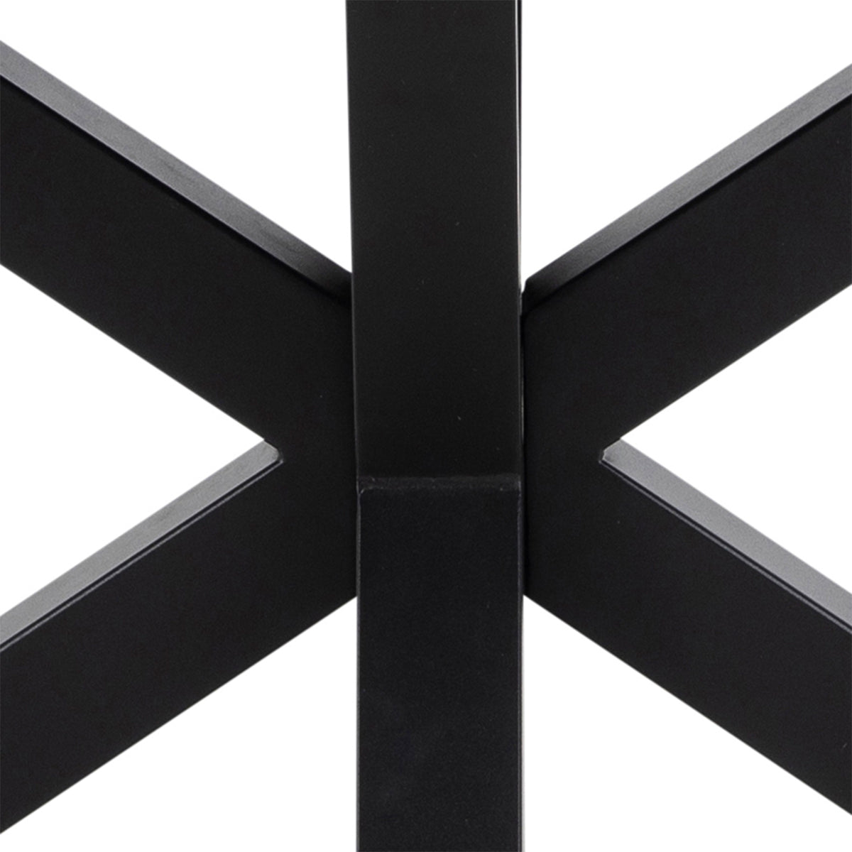 Harlow Dining Table with Ceramic Black Top 200cm
