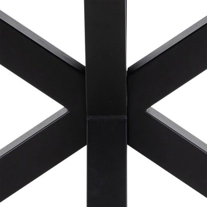 Harlow Dining Table with Ceramic Black Top 200cm