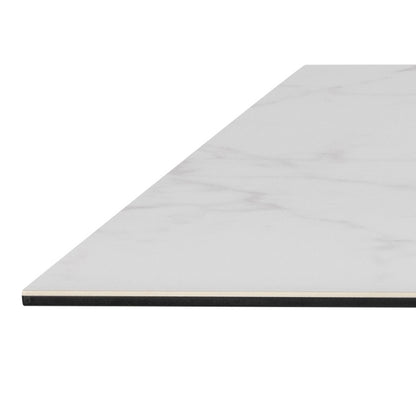 Harlow Dining Table with Ceramic White Top 200cm
