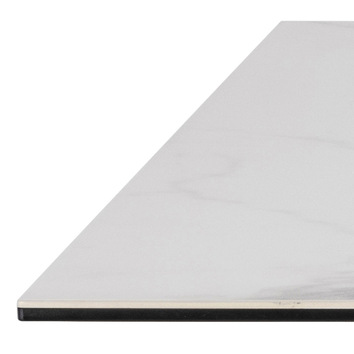 Harlow Dining Table in Ceramic White 160x75.5cm
