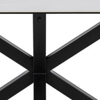 Harlow Dining Table in Ceramic White 160x75.5cm