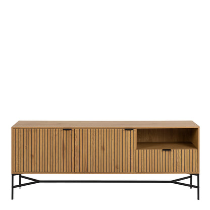 Jaya Sideboard with  2 Doors and 1 Drawer in Wild Oak