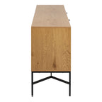 Jaya Sideboard with  2 Doors and 1 Drawer in Wild Oak