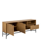 Jaya Sideboard with  2 Doors and 1 Drawer in Wild Oak