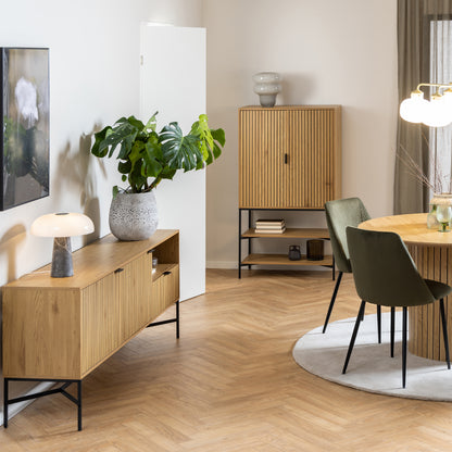 Jaya Sideboard with  2 Doors and 1 Drawer in Wild Oak