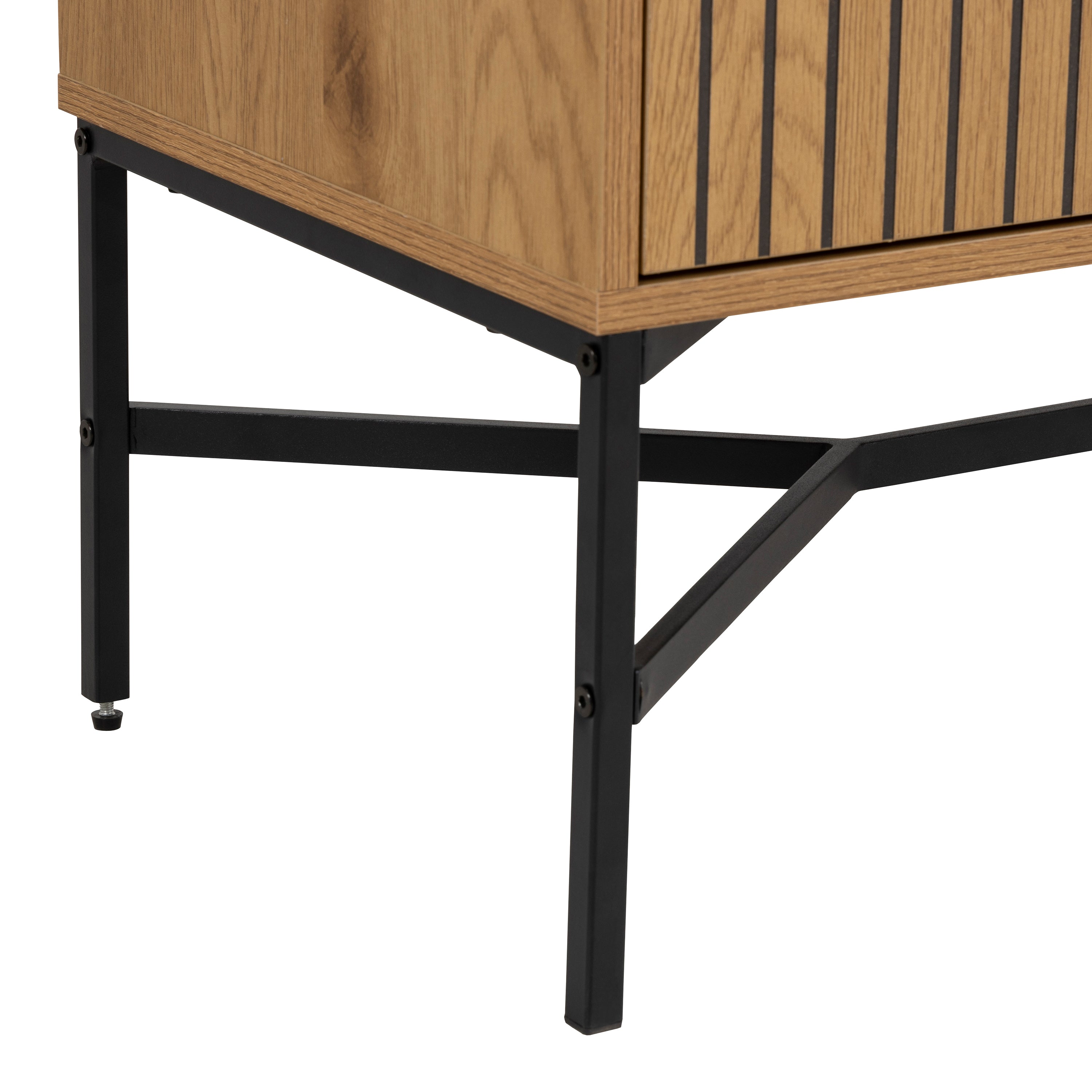 Jaya Sideboard with  2 Doors and 1 Drawer in Wild Oak