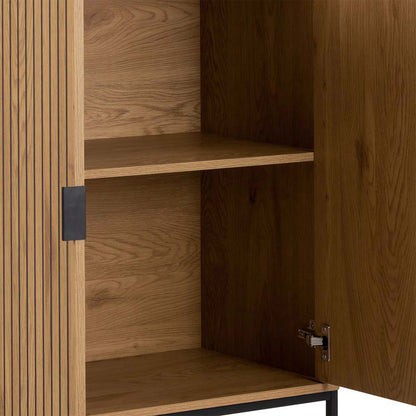 Jaya Cabinet with 2 Doors in Wild Oak