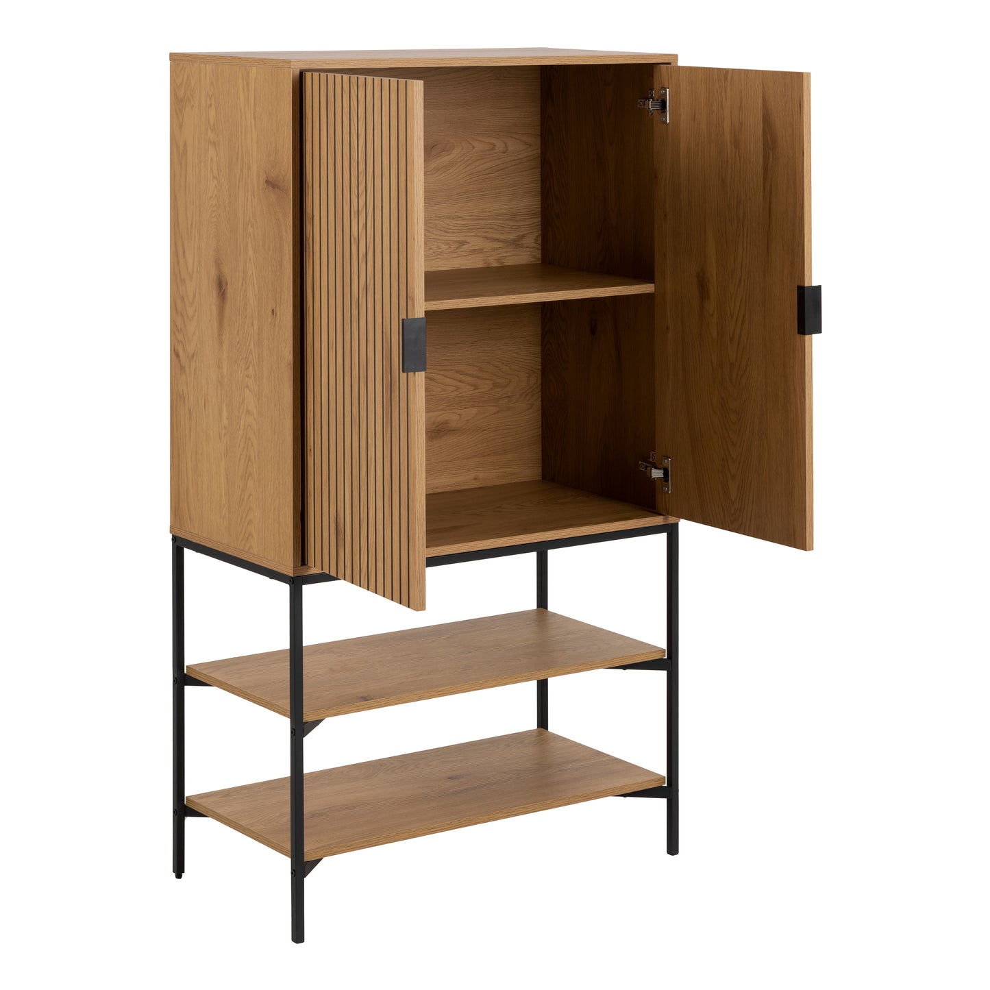 Jaya Cabinet with 2 Doors in Wild Oak