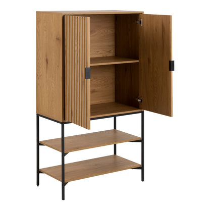 Jaya Cabinet with 2 Doors in Wild Oak