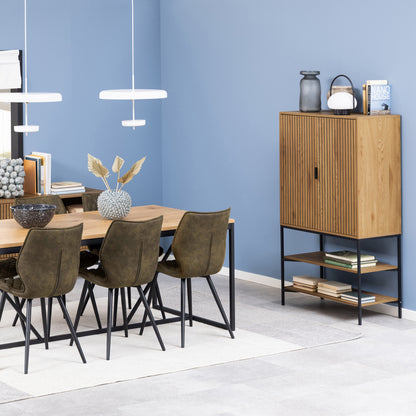 Jaya Cabinet with 2 Doors in Wild Oak
