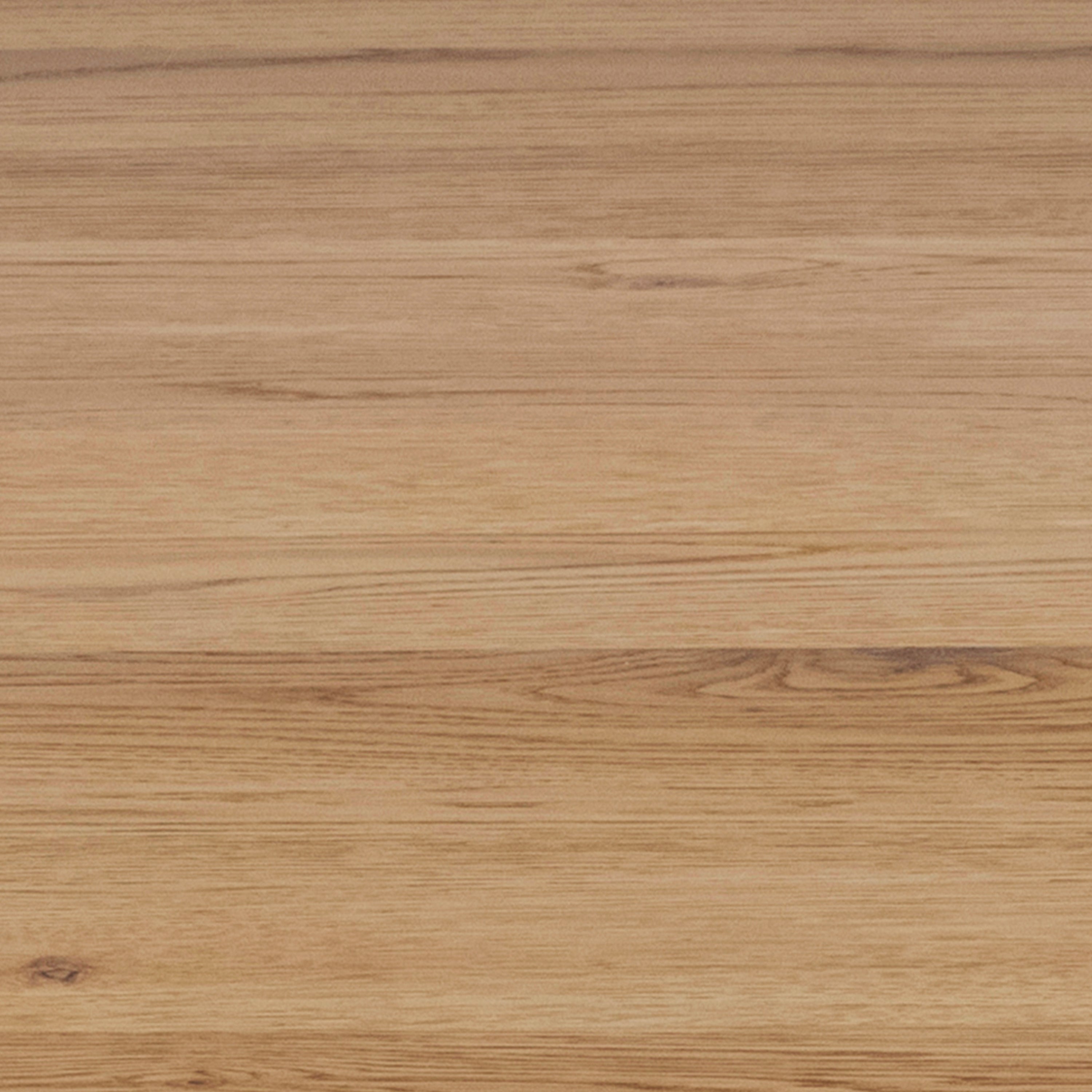 Harlow Dining Table in Oak with Black Legs