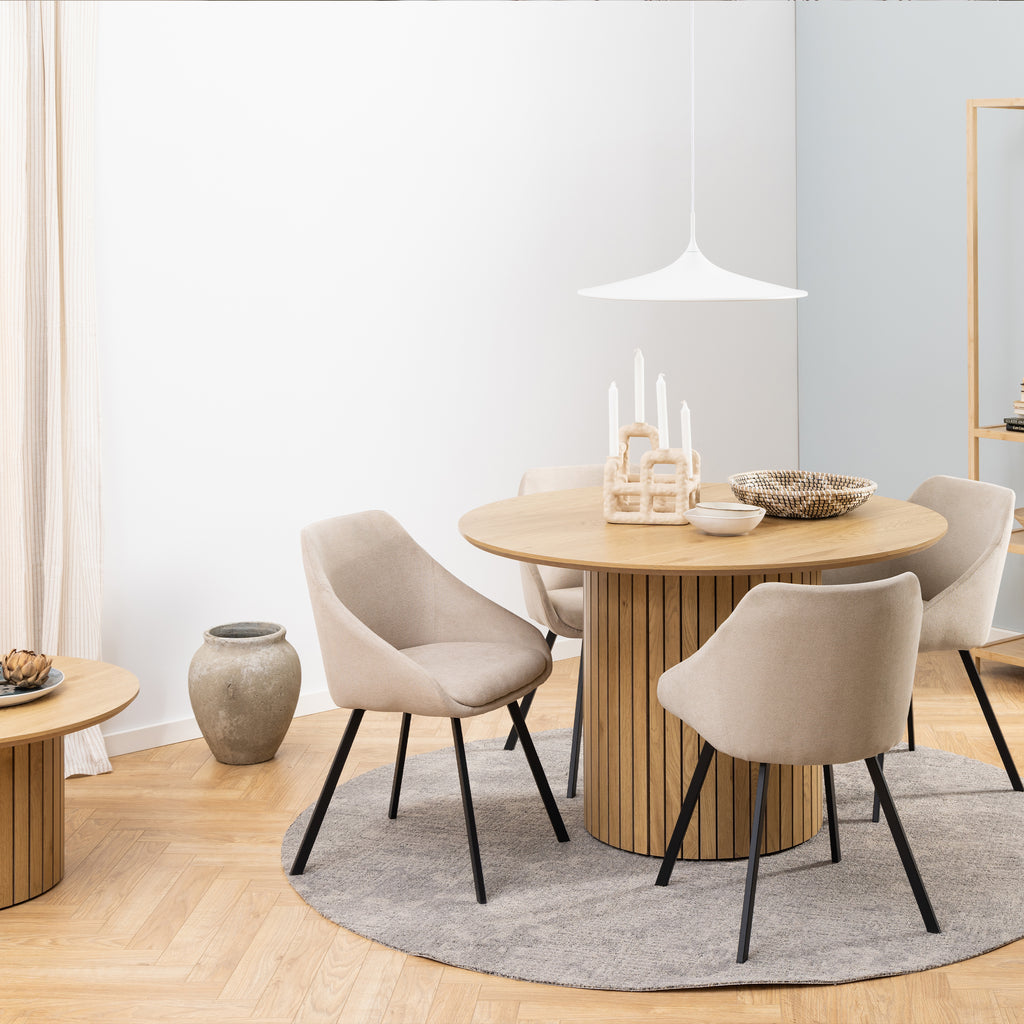 Valley Dining Table in Oak 120x120cm