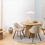 Valley Dining Table in Oak 120x120cm