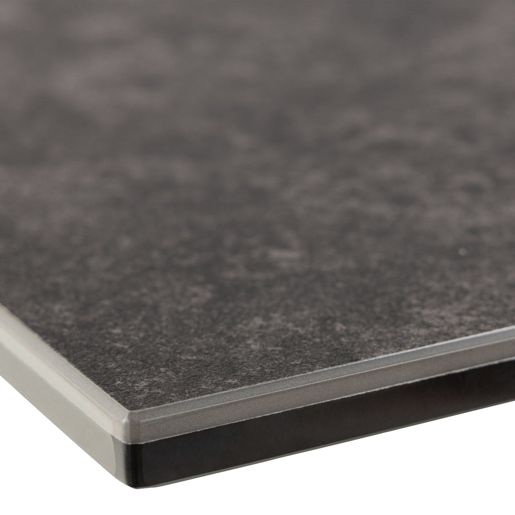 Harlow Extendable Dining Table with Ceramic Black Top 168cm