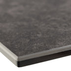 Harlow Extendable Dining Table with Ceramic Black Top 168cm
