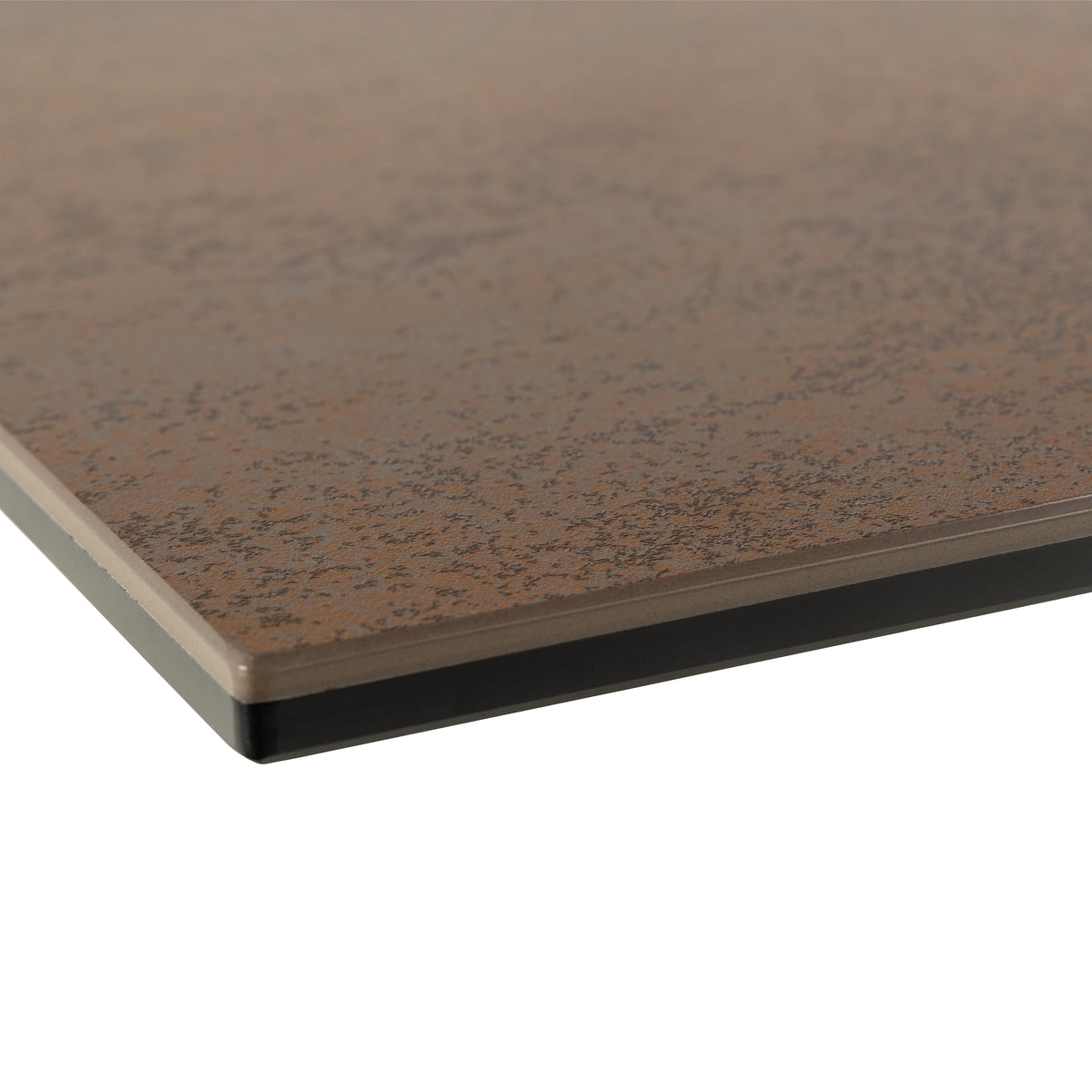 Harlow Dining Table with Ceramic Rusty Brown Top 200cm