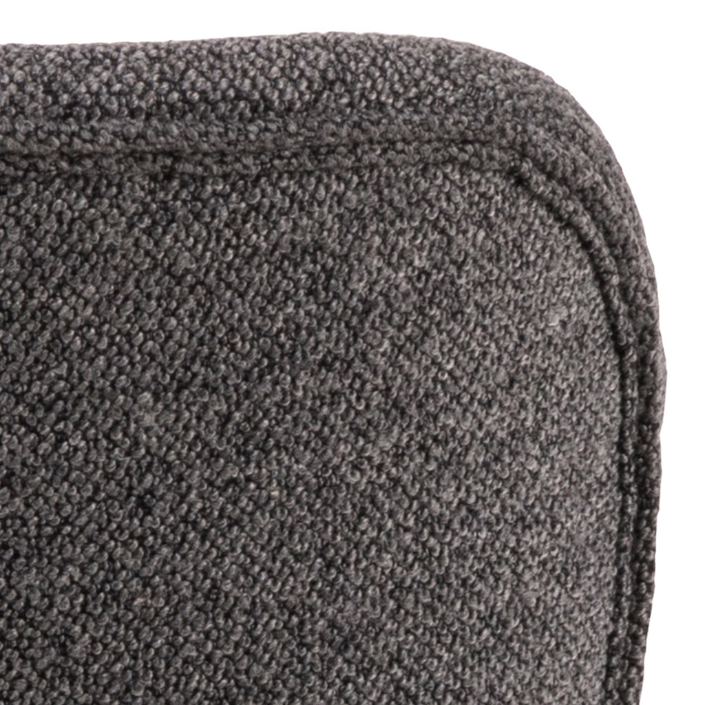 Matilda Dining Chairs with Grey Fabric and Oak Set of 2