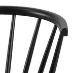 Christo Dining Table in Oak Included 6 Ida Dining Chairs in Black