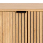 Jaya Sideboard With 2 Doors and 2 Shelves in Oak