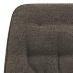 Wicklow Rectangular Dining Table in Grey/Black 140x75cm Included 4 Brooke Dining Chairs in Taupe
