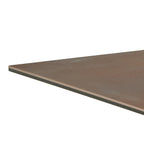 Harlow Dining Table with Ceramic Rusty Brown Top 135cm