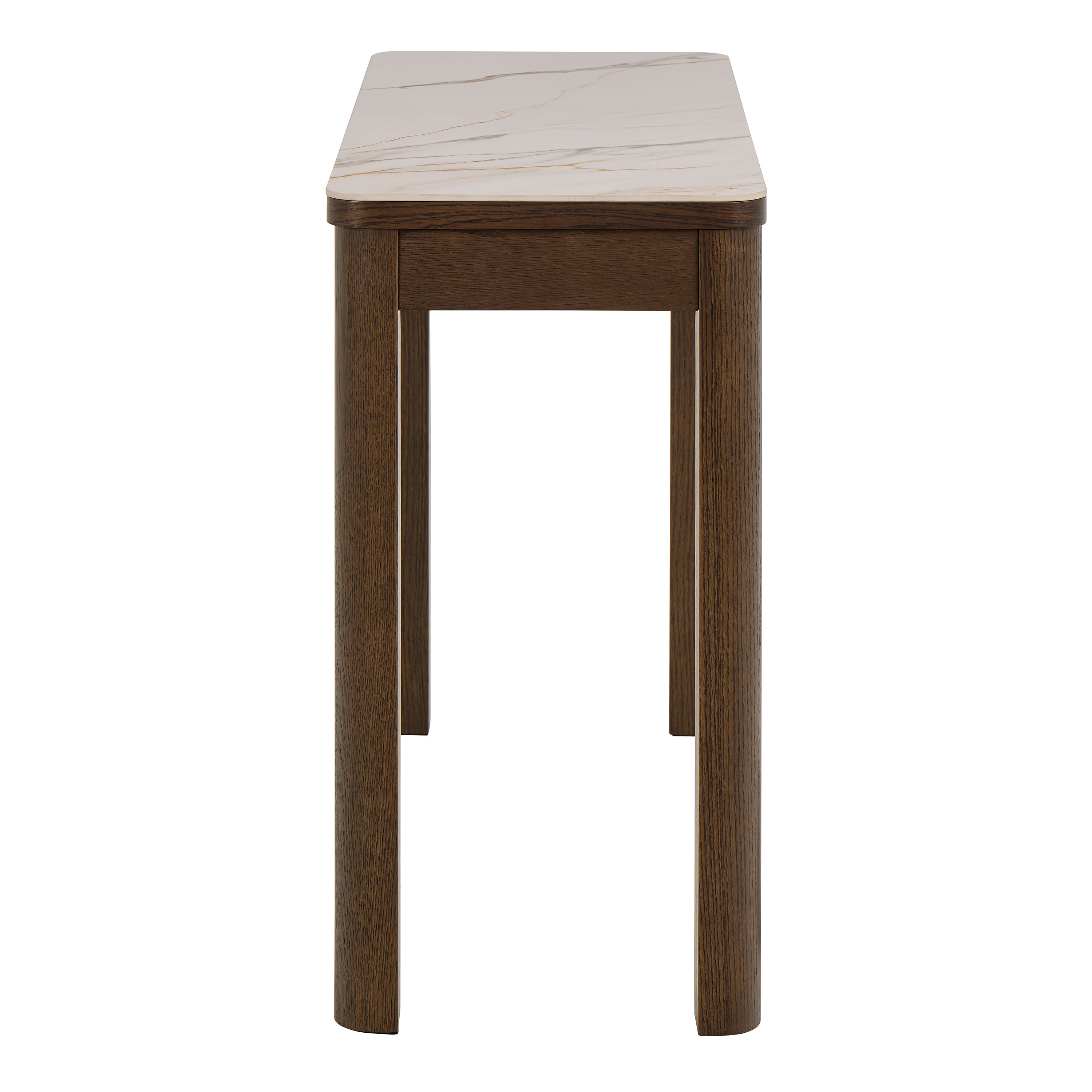 Stella Console Table 1 Drawer in Cream Ceramic