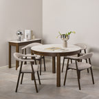 Stella Console Table 1 Drawer in Cream Ceramic