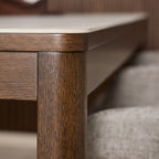 Stella Dining Table in Cream Ceramic 180x75cm