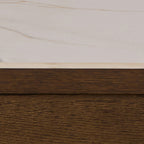 Stella Dining Table in Cream Ceramic 180x75cm