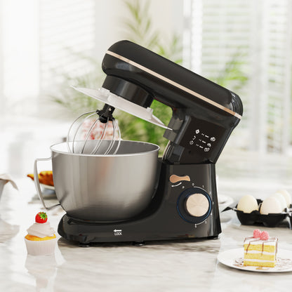 1300W Kitchen Stand Mixer, with Accessories - Black
