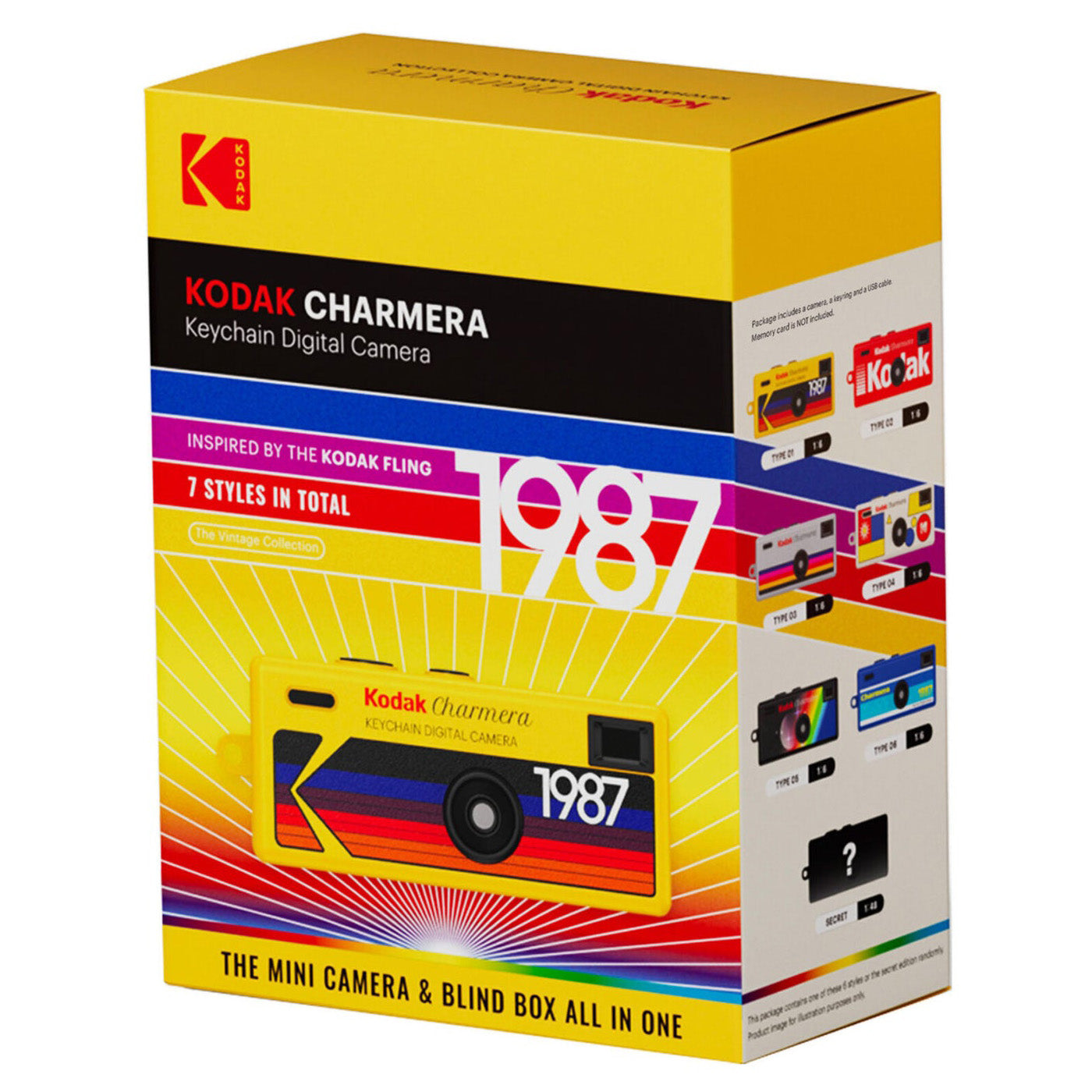 Kodak Charmera Keychain Surprise Design Digital Camera