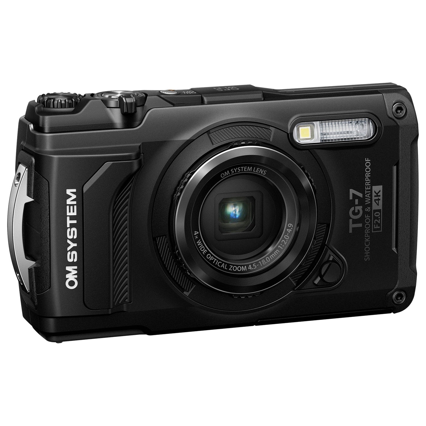 OM System TG-7 12MP 4x Zoom Tough Compact Camera