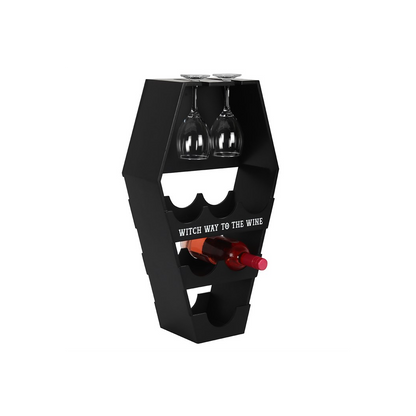 Coffin Wine Shelf