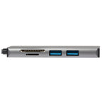 Maplin USB-C Multiport Hub to 2x USB-A 3.0 / HDMI 4K / SD Card Reader