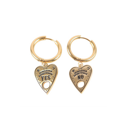 Talking Board Planchette Earrings