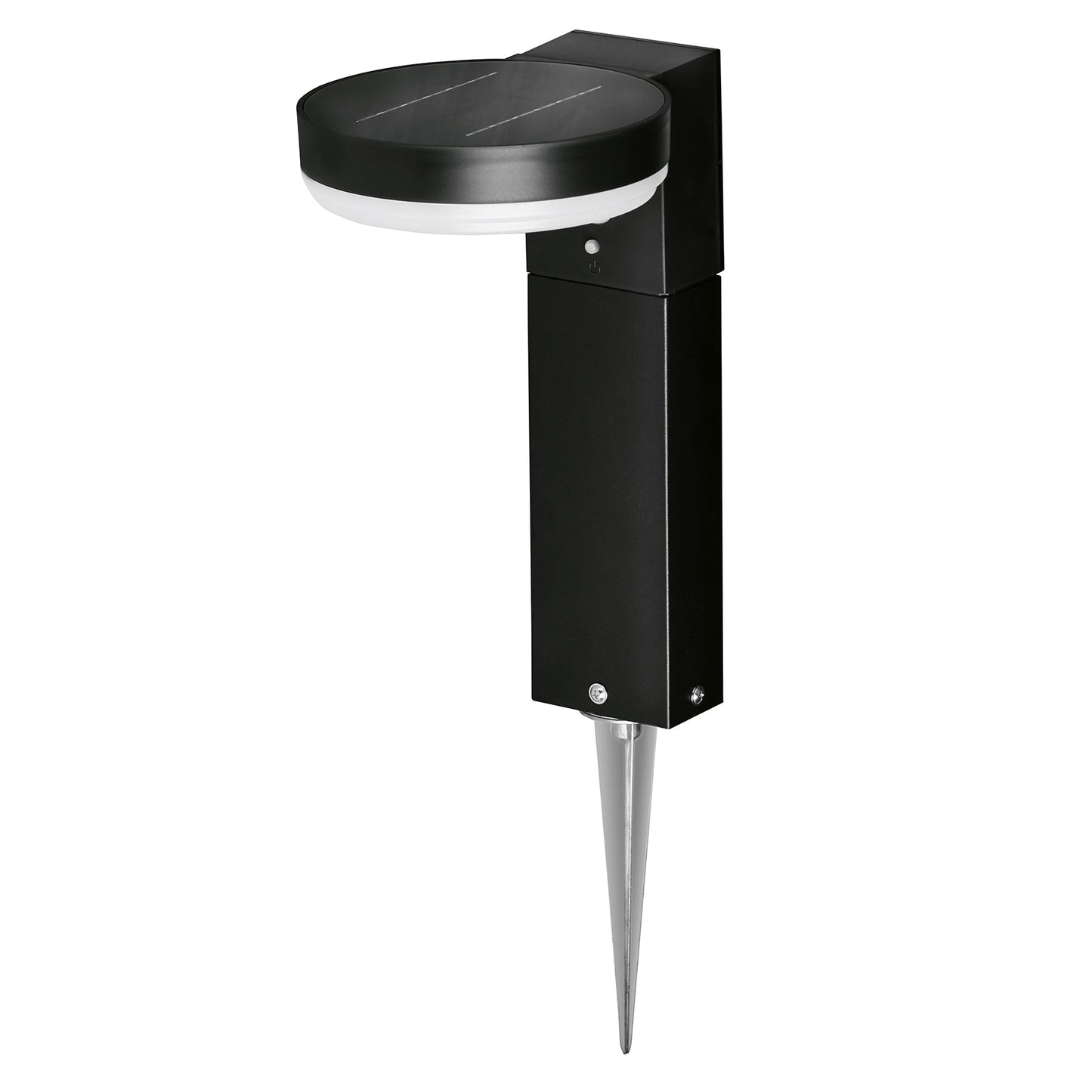 4lite Antheia Solar IP54 Die-Cast Aluminium LED Outdoor Step Light with Built in PIR Motion Sensor