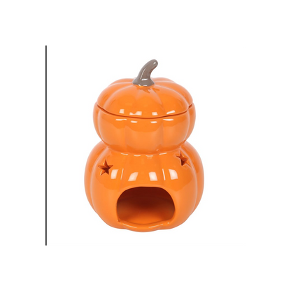 Stacked Pumpkin Oil Burner and Wax Warmer