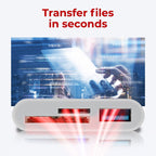 Maplin Lightning Camera Download Adapter SD / MicroSD Card Reader & USB-A Port