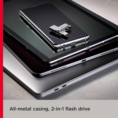 SanDisk 128GB Ultra Dual Drive Luxe USB-A / USB-C 3.2 Flash Drive