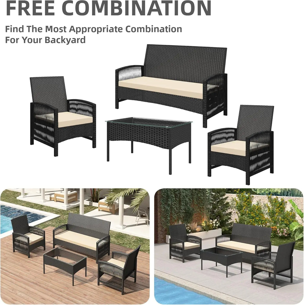 Rattan Garden Furniture Set