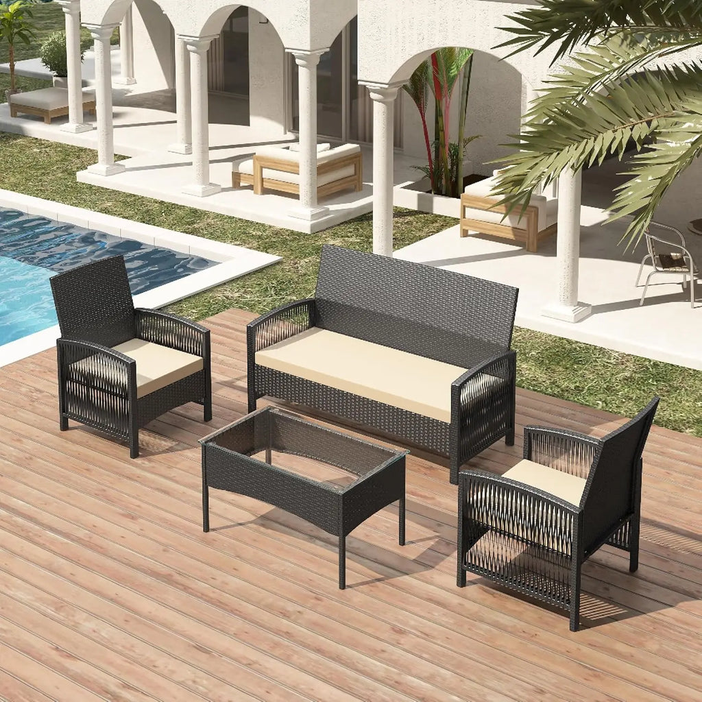 Rattan Garden Furniture Set