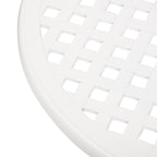 Outsunny Three-Piece Elegant Aluminium Garden Set - White