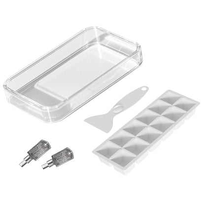 46 Litre Lockable Countertop Fridge - Grey
