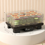 40-70? Six-Tray Food Dehydrator - Black