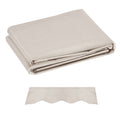 Outsunny Awning Replacement Canopy, Water Resistant UPF 50+ Sun Shade Cover for 3 x 2.5 m Garden Awning (Fabric Only), Cream White